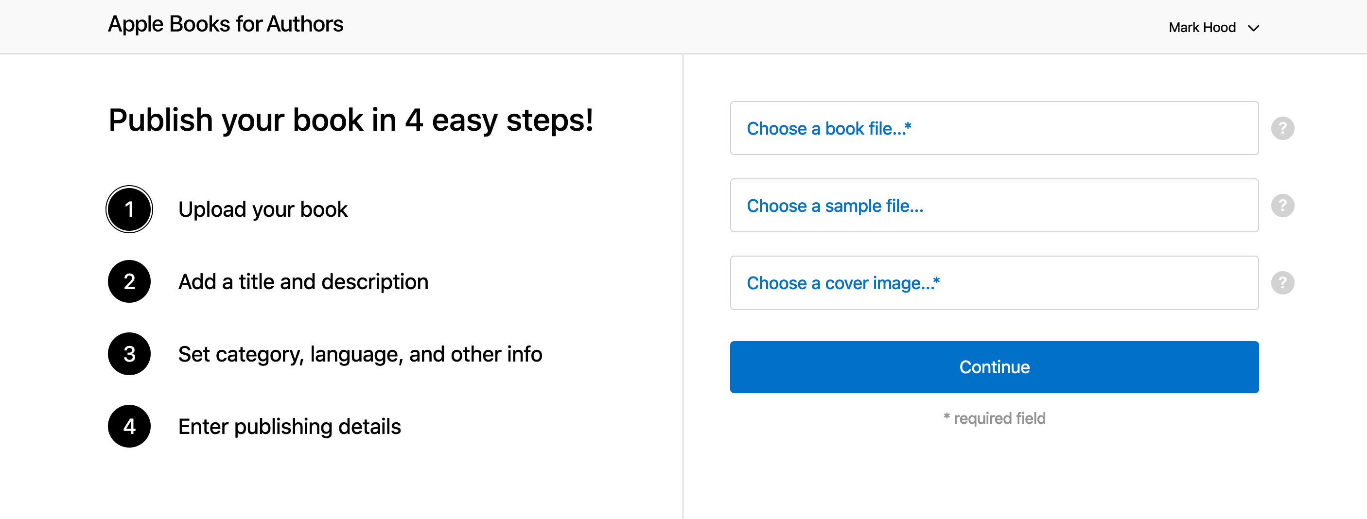 Upload your files now