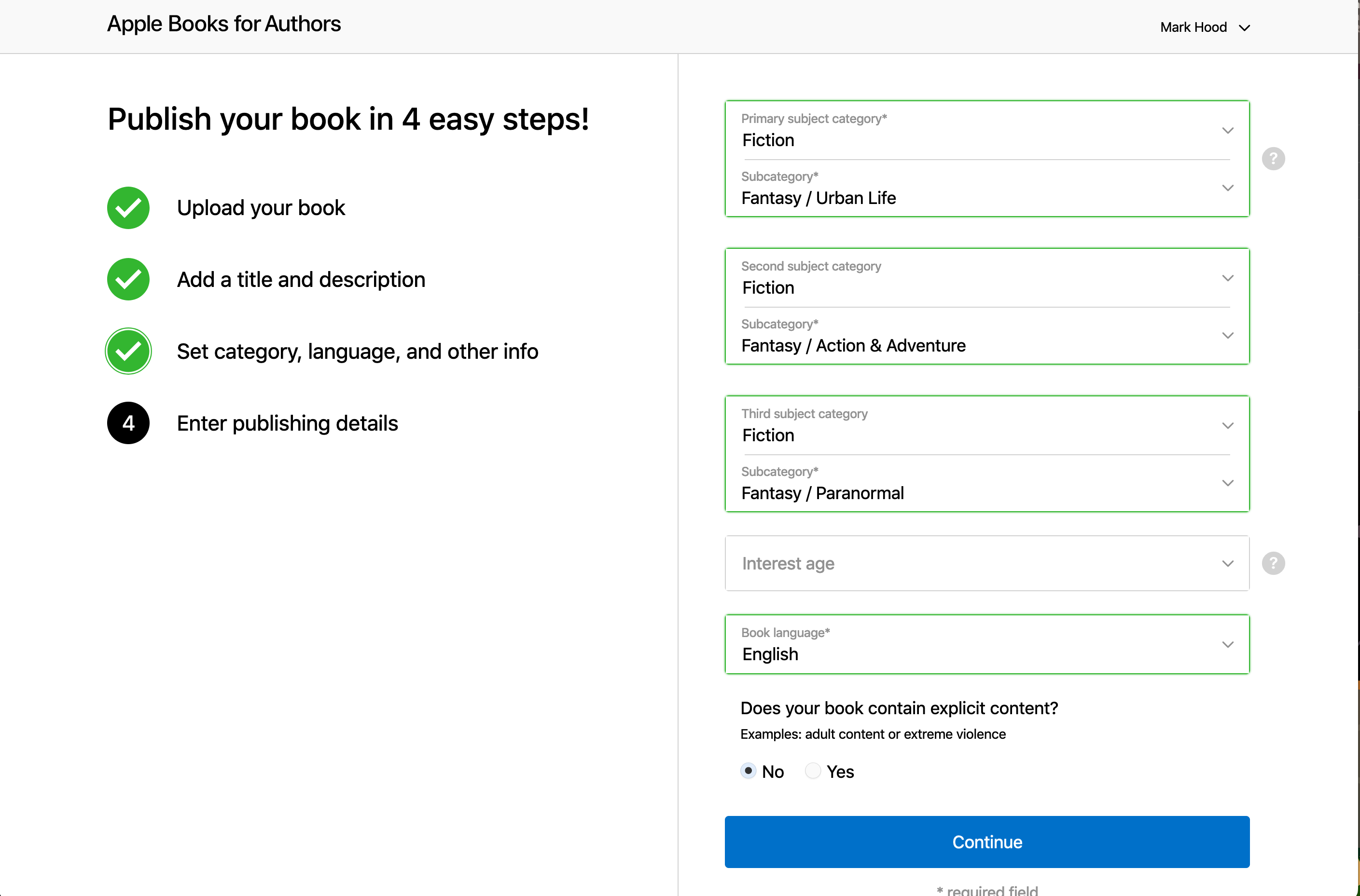 Categories and languages